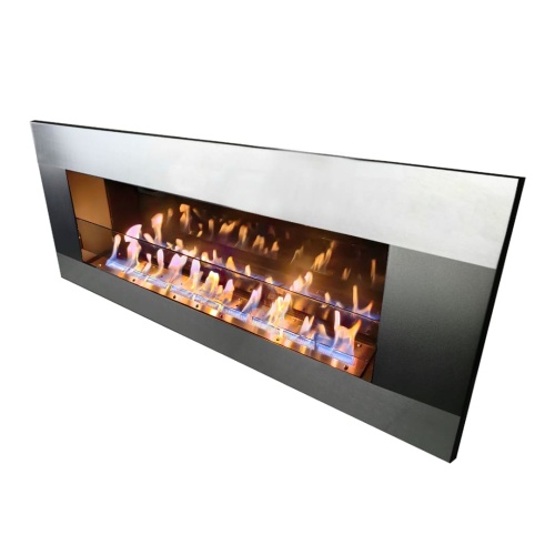 Биокамин "Русский огонь" Модерн 1300V встраиваемый с защитным и декоративным стеклом