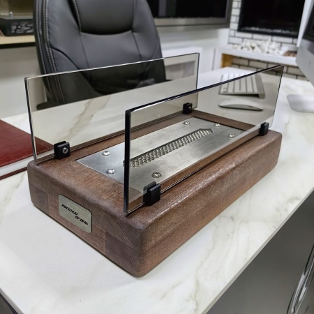 Биокамин "Русский огонь" Heaven Dark Oak настольный по цене 28 000 руб.