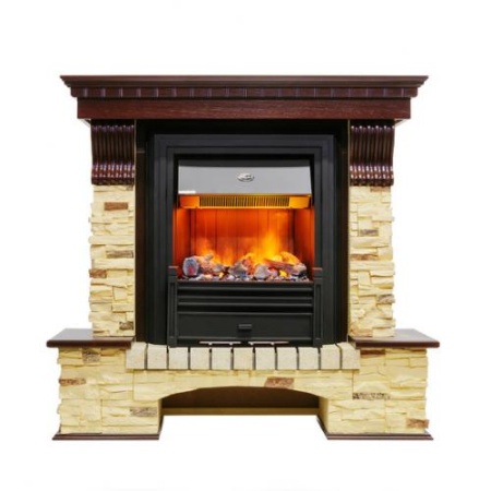 Pierre Luxe сланец (темный дуб)+Brookline Black