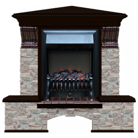 Бостон К Грот цветной угловой (венге)+Fobos Black