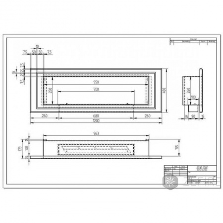 Биокамин ZeFire Sirius 1200 Биокамин ZeFire Sirius 1200 по цене 46 000 руб.