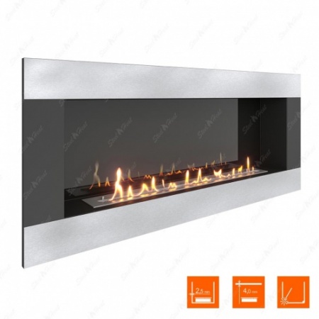 Биокамин SteelHeat GRAND-H 1500 стемалит по цене 70 350 руб.