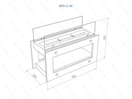 Напольный биокамин Lux Fire "Радость" Напольный биокамин Lux Fire "Радость" по цене 82 390 руб.