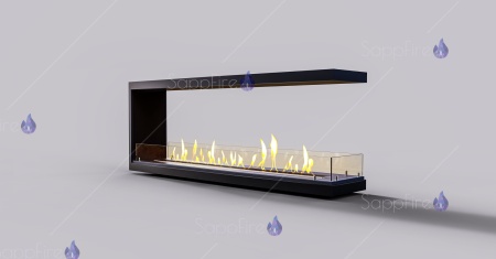 Встраиваемый торцевой сквозной очаг 600 SappFire по цене 37 950 руб.