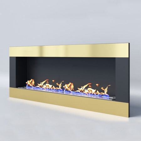 Биокамин "Русский огонь" Голд 1300V встраиваемый с защитным стеклом по цене 54 050 руб.