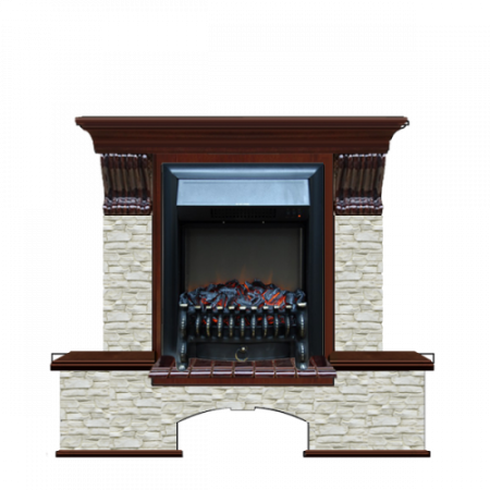 Бостон К Грот однотонный (красное дерево)+Fobos Black